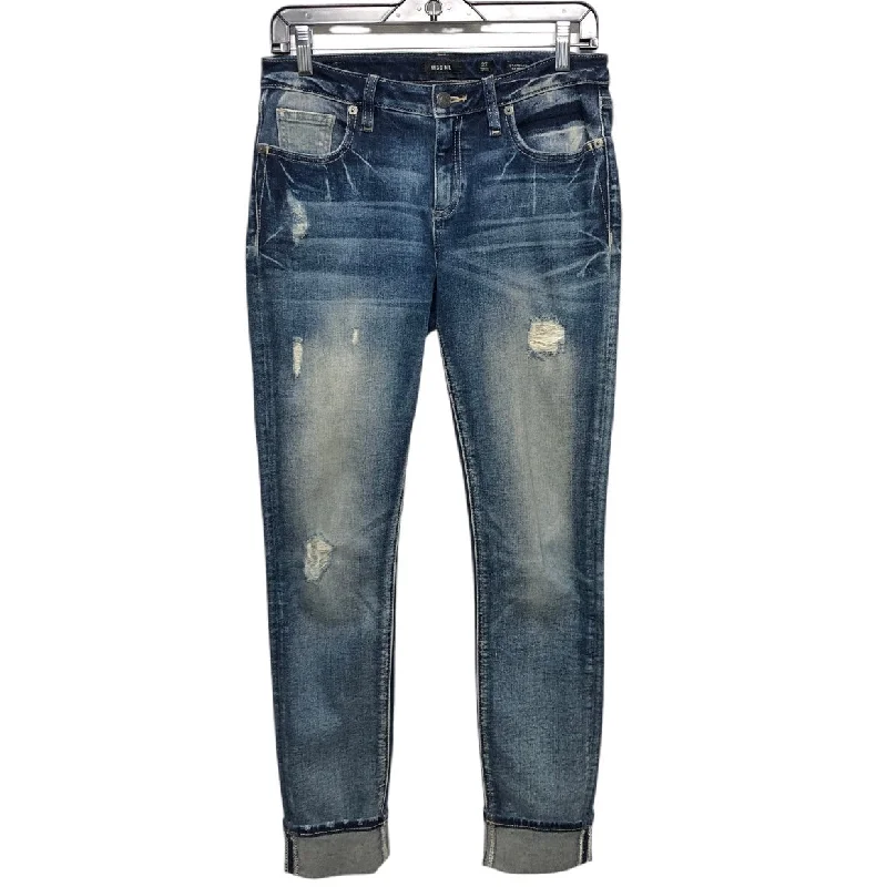 Jeans Skinny By Miss Me In Blue, Size: 4