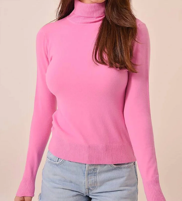 Silene Sweater In Light Pink