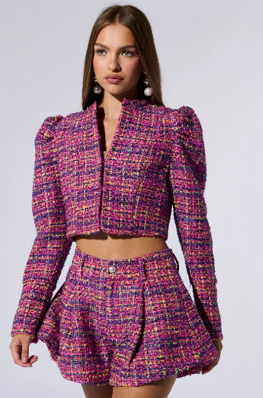 EFFIE TWEED BLAZER