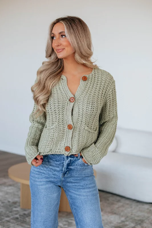 Keiser Knit Cardigan - Sage